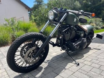Unikátní stavba Harley Davidson fxstc Softail Custom