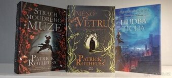 Knižní kolekce 3 knihy PATRICK ROTHFUSS Jméno větru a další