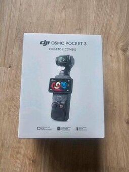 DJI Osmo Pocket 3 Creator (nepoužité)