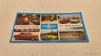 Reklamní pohled ŠKODA 100 110LS 110R Rally