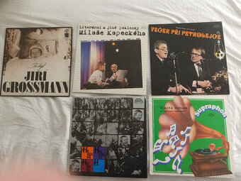 LP desky hovorné mluvené slovo