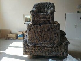 Dva gauče + křeslo - ZA ODVOZ