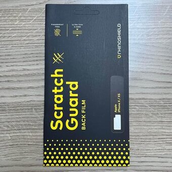 Ochranná folie na zadní stranu iPhone X, Xs - Rhinoshield