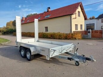 celohliníkový přepravník bagrů