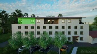 Nový střešní byt 4+kk s velkou terasou - Horská, Litvínov