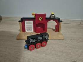 Hasičská stanice k vláčkodráze BRIO