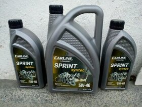 motorový olej Carline (MOGUL) Sprint syntec 5w40