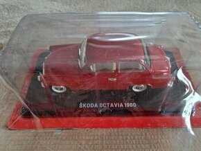 1:24 Hachette Škoda Octavia 1960 + Škoda 1203