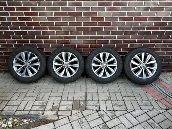 Volkswagen Tiguan Alu kola 7Jx17 ET45 Zimní gumy