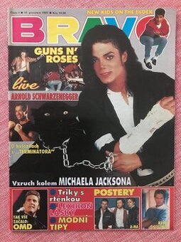 Bravo 1/1992 - komplet. Čtvrté vydané číslo.