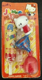 Lízátko a hračka HELLO KITTY