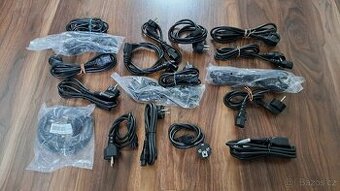 Napájecí kabely 230V pro počítač celkem 18ks - 1