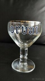 Pivní sklenice Orval - trapistický pivovar 0,3 litr belgické - 1