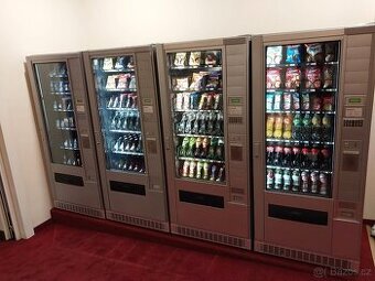 Automat na cukrovinky, pet lahve, bagety - celá ČR