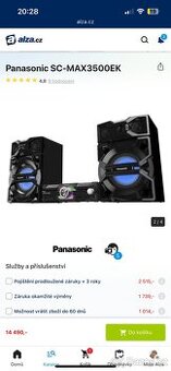 Panasonic sc max 3500