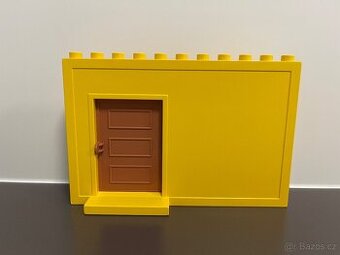 Lego Duplo stěna s posuvnými dveřmi