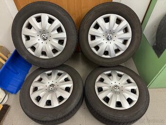 Sada plechových kol 5x112 195/65 r15 letní