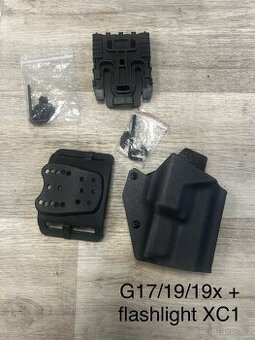 Holster a montáž