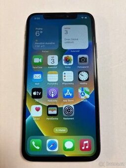 Apple iPhone x 64gb kondice baterie 100%  nefunkční Face