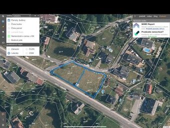 Prodej stavební parcely 2100 m² - Mníšek u Liberce