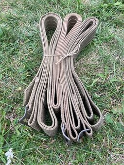 vojenský poutací nosný pás pevný prošívaný délka 350cm