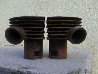 Jawa 350/354 - válce,kryt karburatoru,kryt spojky a další ND