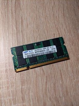 RAM do notebooku 1GB DDR2 5300S 733 Mhz