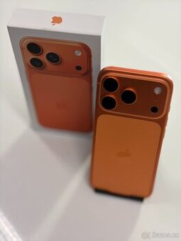 Apple iPhone 17 Pro, Zánovní/Záruka 10/2027 Cosmic Orange