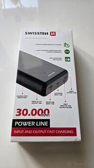 Powerbanka Swissten Power line 30000 mAh