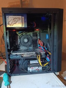 počítač AMD Ryzen 5 1600+16GB DDR4+RX570 8GB