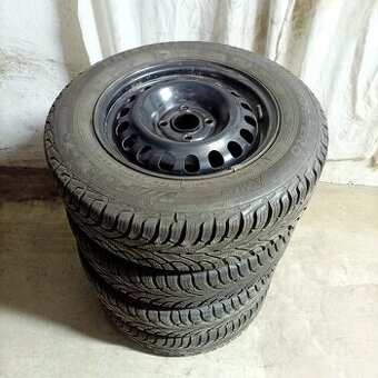 14" plechová kola – 4x100 – OPEL   Disky: Plechové disky zn