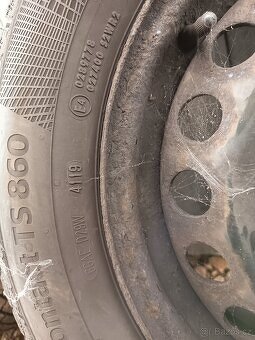 Plechové disky / zimní pneu 195x65x15