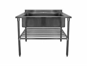 Nerezový dřez 80 cm