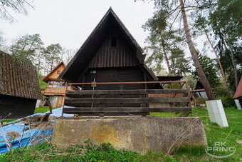 Prodej chata na vlastním pozemku Hvožďany u Bechyně, okr. Tá