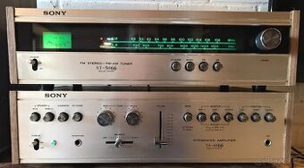 VINTAGE SONY ZESILOVAČ  + TUNER  (ROK 1973) PĚKNÝ STAV