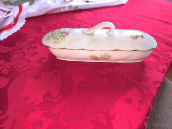 Starožitný servírvír příborník, rok 1910,Haas & Czjzek (H&C)