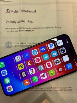 Iphone 15 Plus 128 GB - záruka