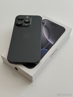 Prodám iPhone 16 Pro 128 GB černý titan