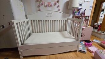 Dětská postýlka z bukového dřeva GOOD NIGHT 70×140cm