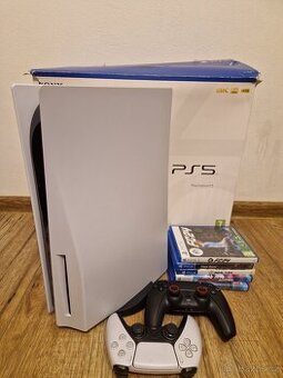 SONY PlayStation 5 (PS5) s diskovou mechanikou