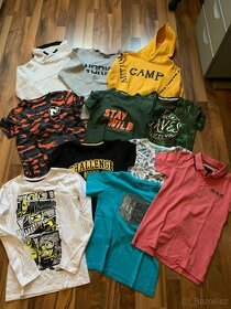 Set vel.134 mikiny + trička