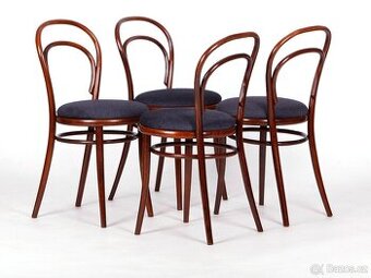 4x klasické jídelní židle TON, No 14