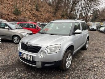 Škoda Yeti 1.8 TSI 118kW 4x4 tažné klima 2012 nové ČR