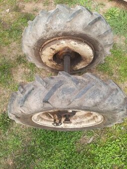 Kola tera vary + osy + závaží.