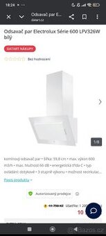 Electrolux digestoř