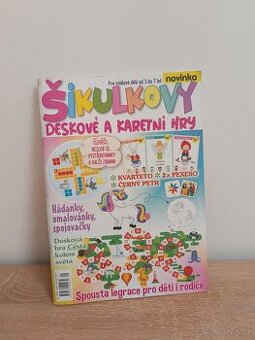 NOVÉ Šikula deskové a karetní hry pexeso kvarteto aj.