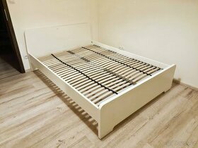Ikea postel ASKVOLL 140x200, LONSET rosty, moznost matrace