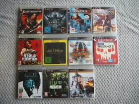 PS3 různé hry