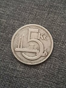 5 koruna 1926 ČSR