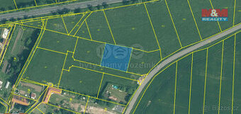 Prodej pozemku k bydlení, 1059 m², Rabí